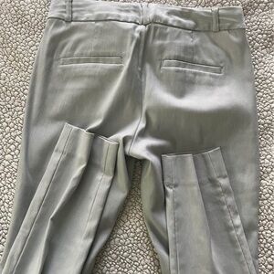 Banana Republic Gray Ankle Cropped Pants